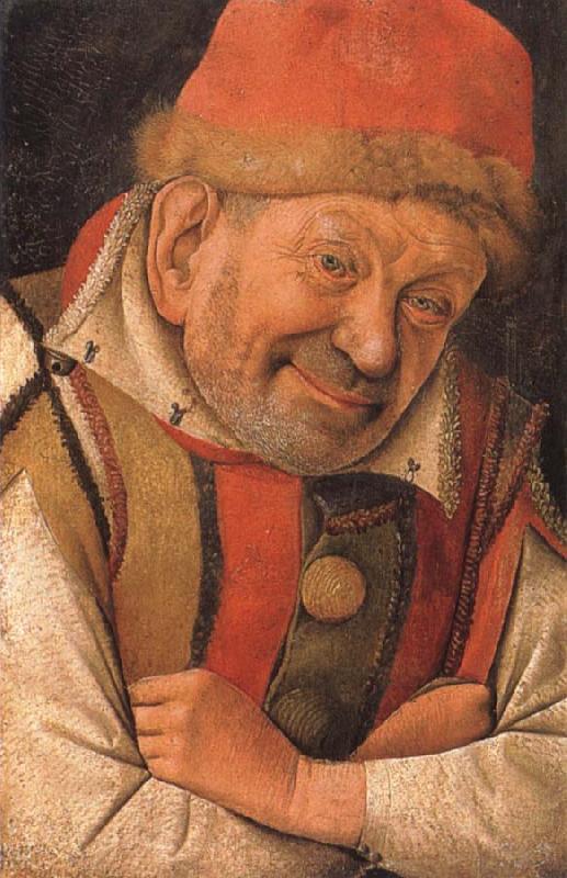 Jean Fouquet Portrait of the Ferrara court jester Gonella France oil painting art
